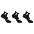 Salomon Everyday Ankle 3-Pack i farven Black / Black