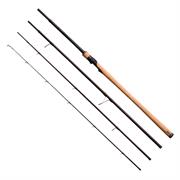 Salmonoid SG6 i den 4-delte udgave er designet til kyst- og fjordfiskeri efter havørred.