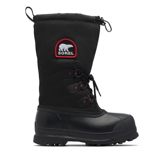 Sorel Glacier XT Mens, Black / Red Quartz
