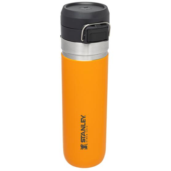 Se Stanley Quick Flip Water Bottle / isoleret drikkedunk 0,7 L-saffron (gul) - Drikkeflasker /-dunk hos Pro Outdoor