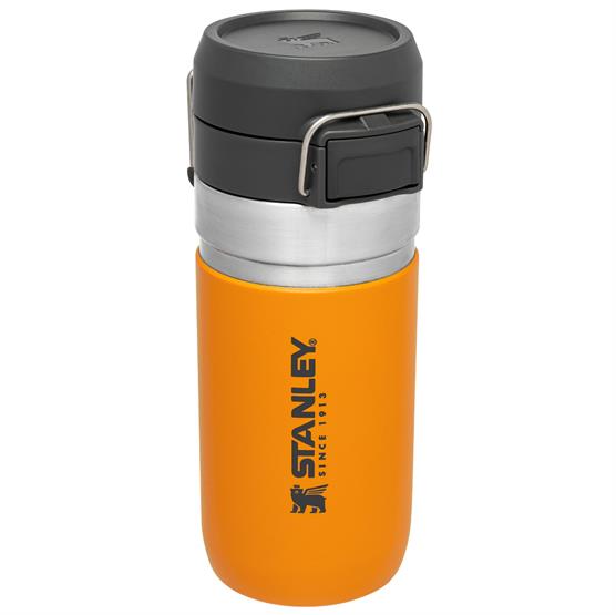 Se Stanley Quick Flip Water Bottle / isoleret drikkedunk 0,47 L-saffron (gul) - Drikkeflasker /-dunk hos Pro Outdoor