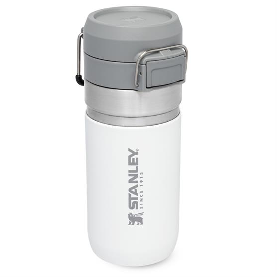 Se Stanley Quick Flip Water Bottle / isoleret drikkedunk 0,47 L-saffron (gul) - Drikkeflasker /-dunk hos Pro Outdoor