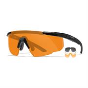 Wiley X Saber Advanced skydebriller med 3 farver glas
